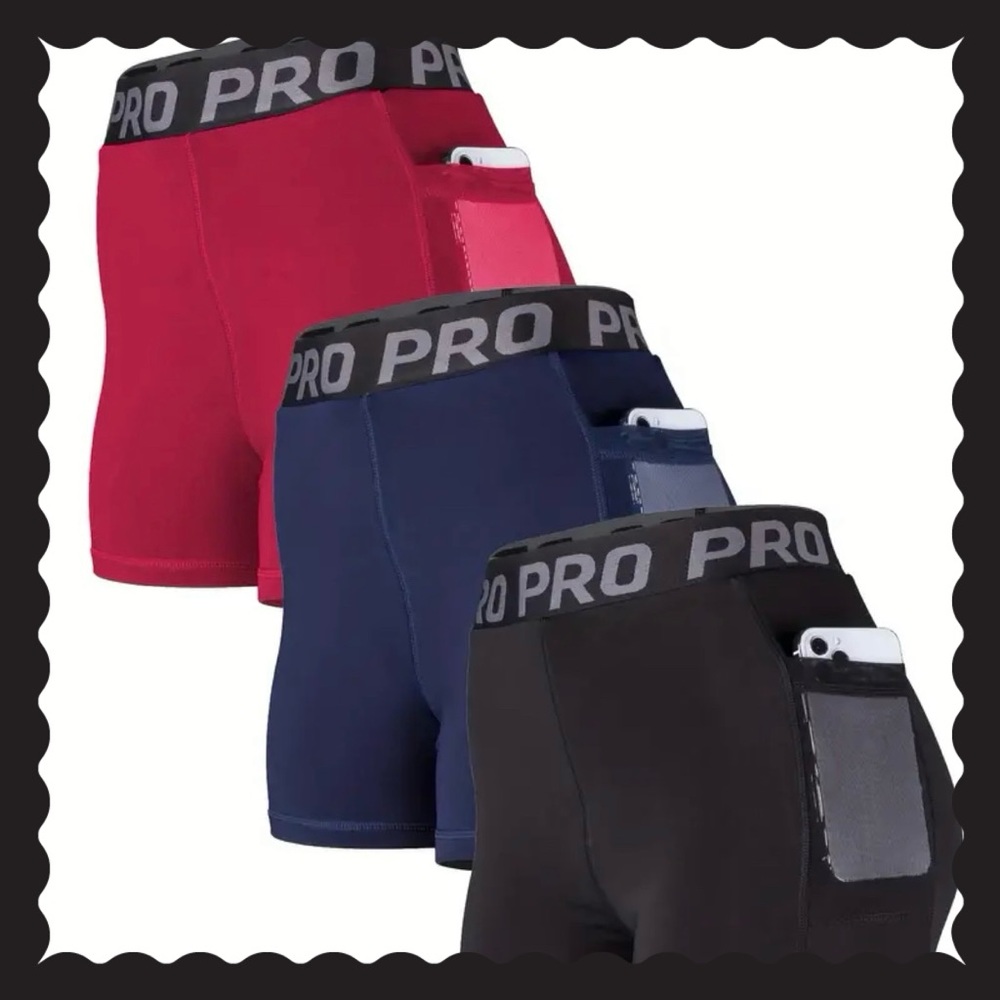 🩳 {4 Pack Workout Shorts}